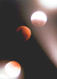 Multiple Exposures of the Lunar Eclipse