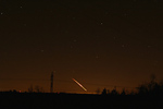 Shuttle Launch viewed from Bethune, SC